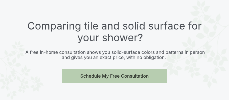 Comparing tile and solid surface for your shower? &nbsp;&nbsp;