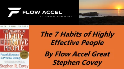 The 7 Habits of Highly Effective People