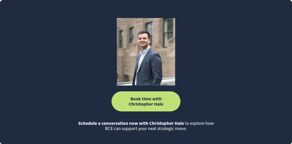 Book time with Christopher Hale