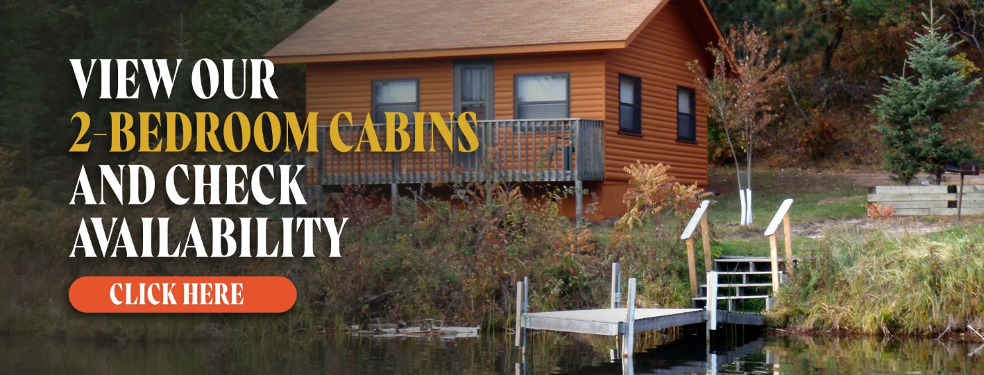 2 bedroom cabins CTA