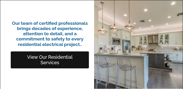 Our team of certified professionals brings decades of experience, attention to detail, and a commitment to safety to every residential electrical project.. &nbsp;