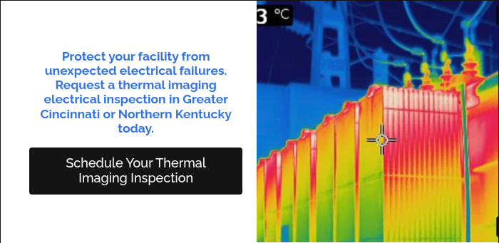 Protect your facility from unexpected electrical failures. Request a thermal imaging electrical inspection in Greater Cincinnati or Northern Kentucky today. &nbsp;