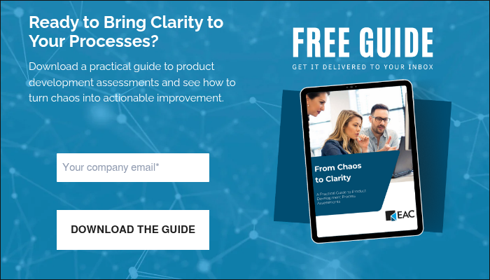 Ready to Bring Clarity to Your Processes? &nbsp; Download a practical guide to product development assessments and see how to turn chaos into actionable improvement. &nbsp;