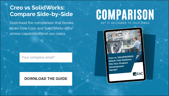 Creo vs SolidWorks: Compare Side-by-Side &nbsp; Download the comparison&nbsp;that breaks down how Creo and SolidWorks differ across capabilities and use cases. &nbsp;