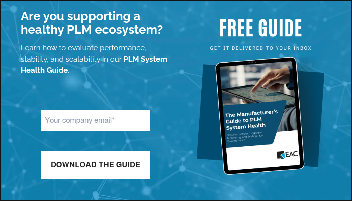 Are you&nbsp;supporting a healthy PLM ecosystem? &nbsp; Learn how to evaluate performance, stability, and scalability in our PLM System Health Guide. &nbsp;