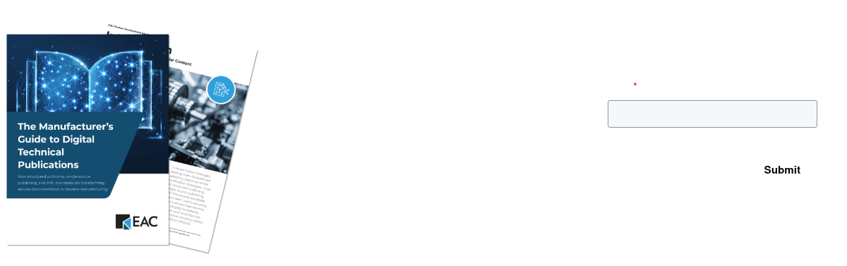 Evolve Beyond Static Manuals &nbsp; Get actionable insights into digital technical publications that boost consistency, reuse, and customer experience. &nbsp;