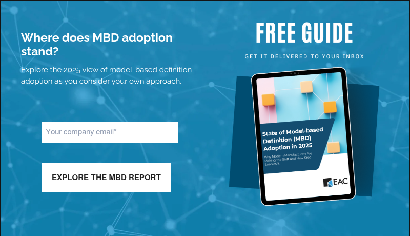 Where does MBD adoption stand? &nbsp; Explore the 2025 view of model-based definition adoption as you consider your own approach. &nbsp;