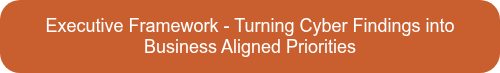 <p style="font-size: 18px;"><span style="font-family: Arial, Helvetica, sans-serif;">Executive Framework - Turning Cyber Findings into Business Aligned Priorities</span></p>