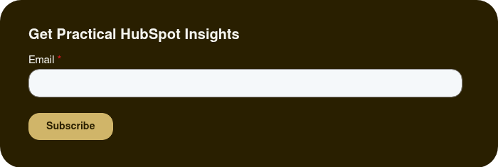 Get Practical HubSpot Insights