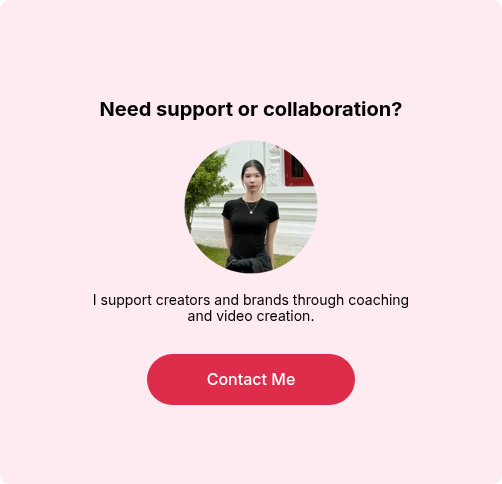 Need support or collaboration?