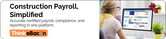 Construction Payroll, Simplified&nbsp; Accurate certified payroll, compliance, and reporting in one platform.