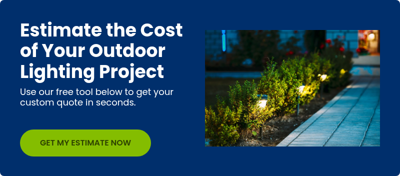 Estimate the Cost of Your Outdoor Lighting Project
