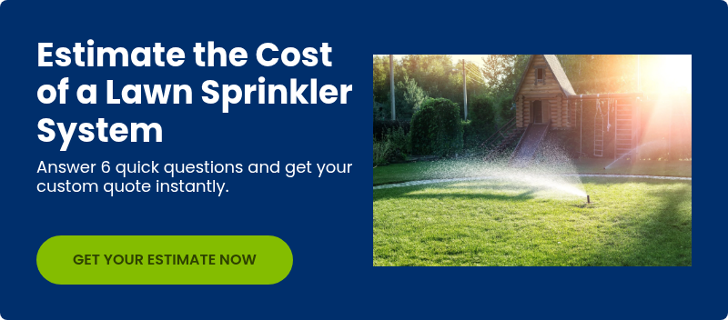 Estimate the Cost of a Lawn Sprinkler System