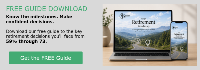 FREE GUIDE DOWNLOAD Know the milestones. Make confident decisions. &nbsp; Download our free guide to the key retirement decisions you'll face from 59½ through 73. &nbsp;
