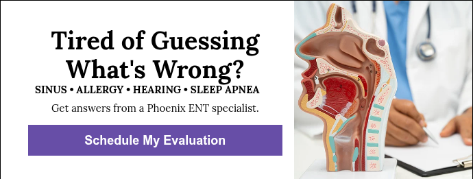 Tired of Guessing What's Wrong? SINUS • ALLERGY • HEARING • SLEEP APNEA