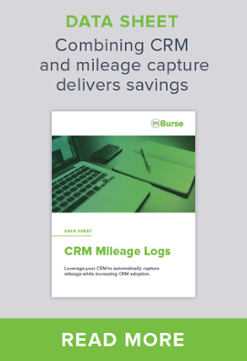 CRM Mileage Tracking is an example of 21st Century Mileage Tracking
