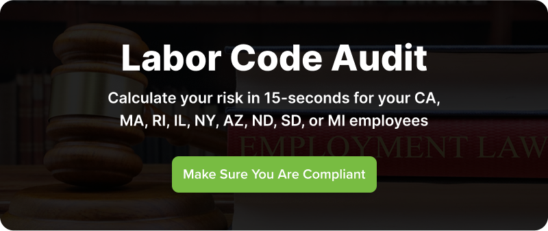 Employment Law Book and Gavel