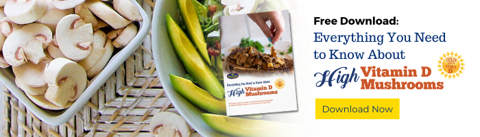 High vitamin d mushrooms