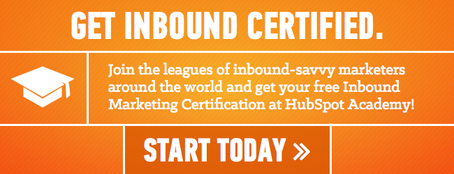 Get Inbound Certified! 