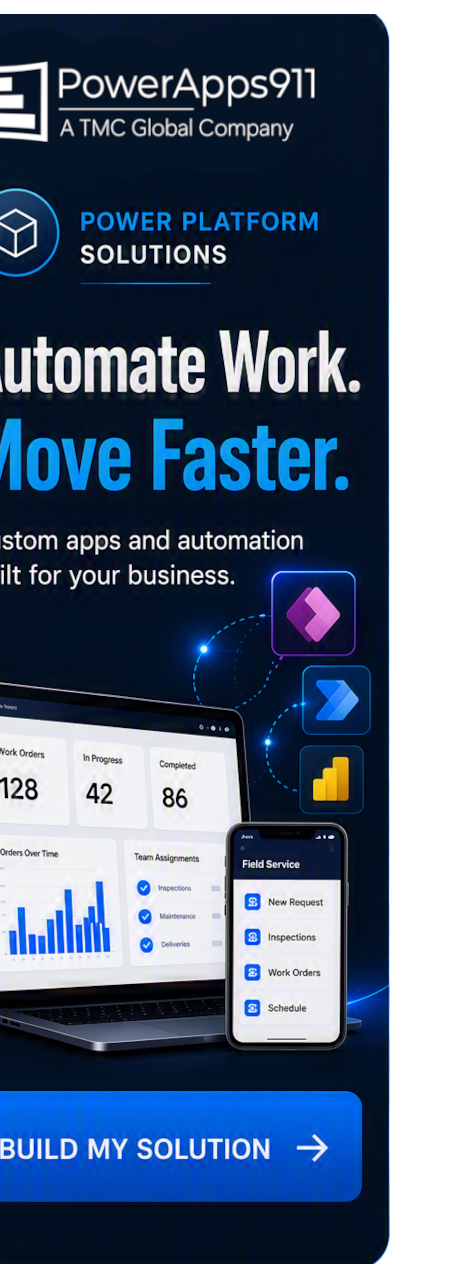PowerApps911-Custom-App-Building-Blog-Side-bar-banner