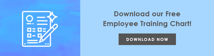 Printable Employee Training Chart