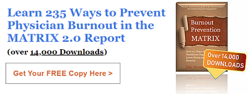 prevent doctor burnout matrix