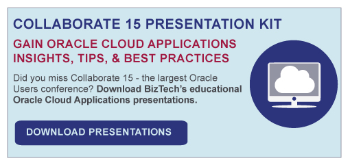 Download BizTech's Oracle Cloud Applications Presentations