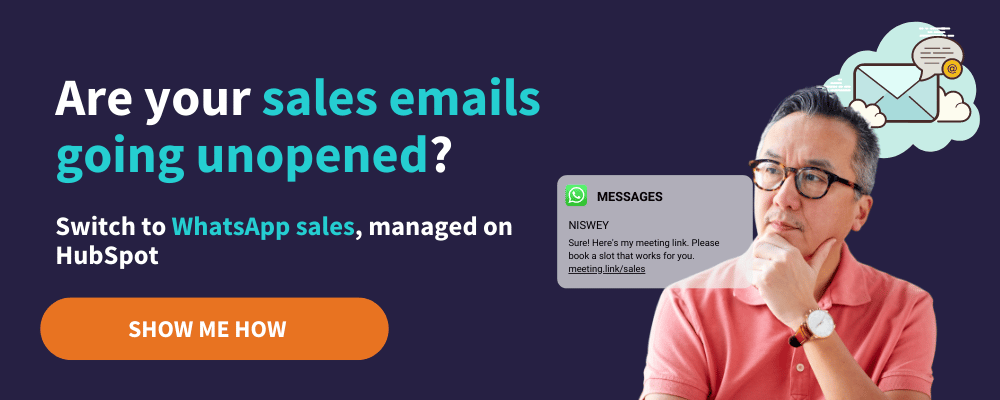 hubspot+whatsapp integration