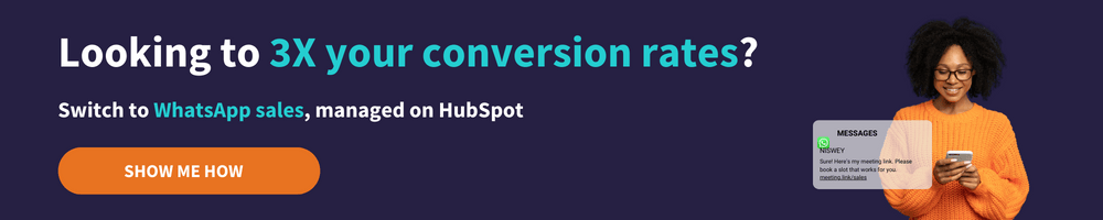 hubspoot+whatsapp integration