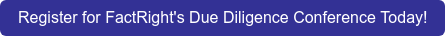 Register for FactRight's Due Diligence Conference Today!