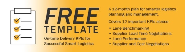Free On-time delivery KPI Template