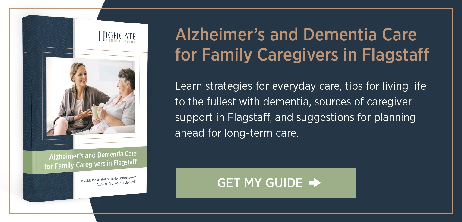 Alzheimer's and Dementia Care for Family Caregivers in Flagstaff