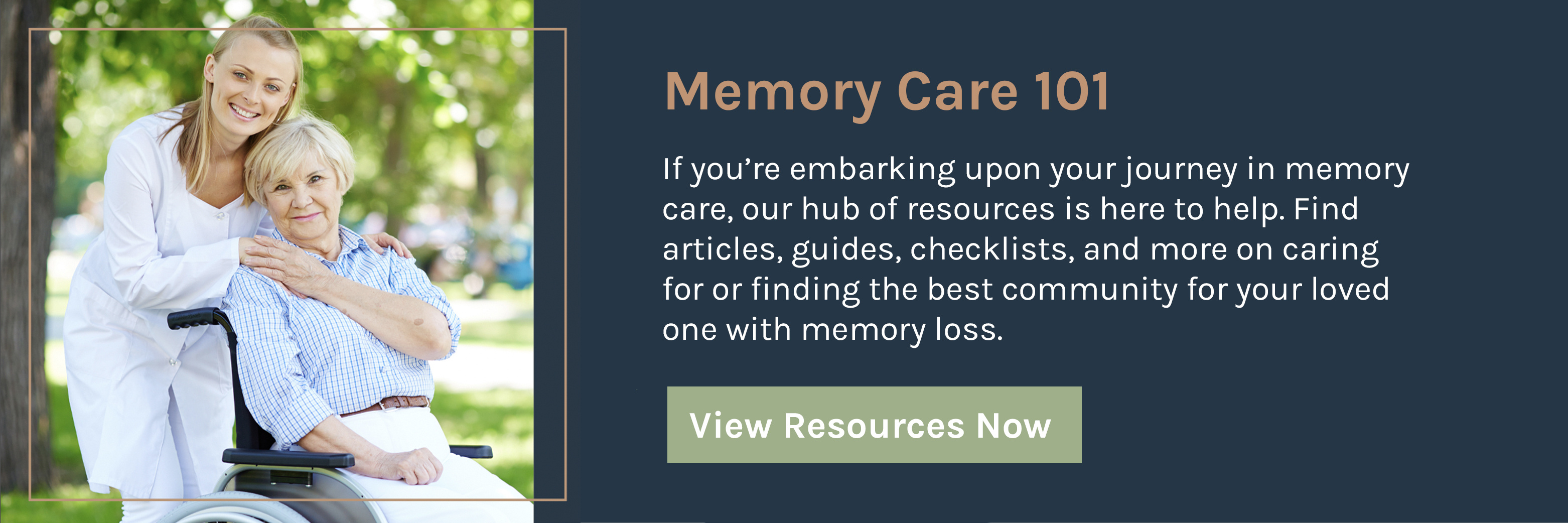 Memory Care 101 Resource Hub