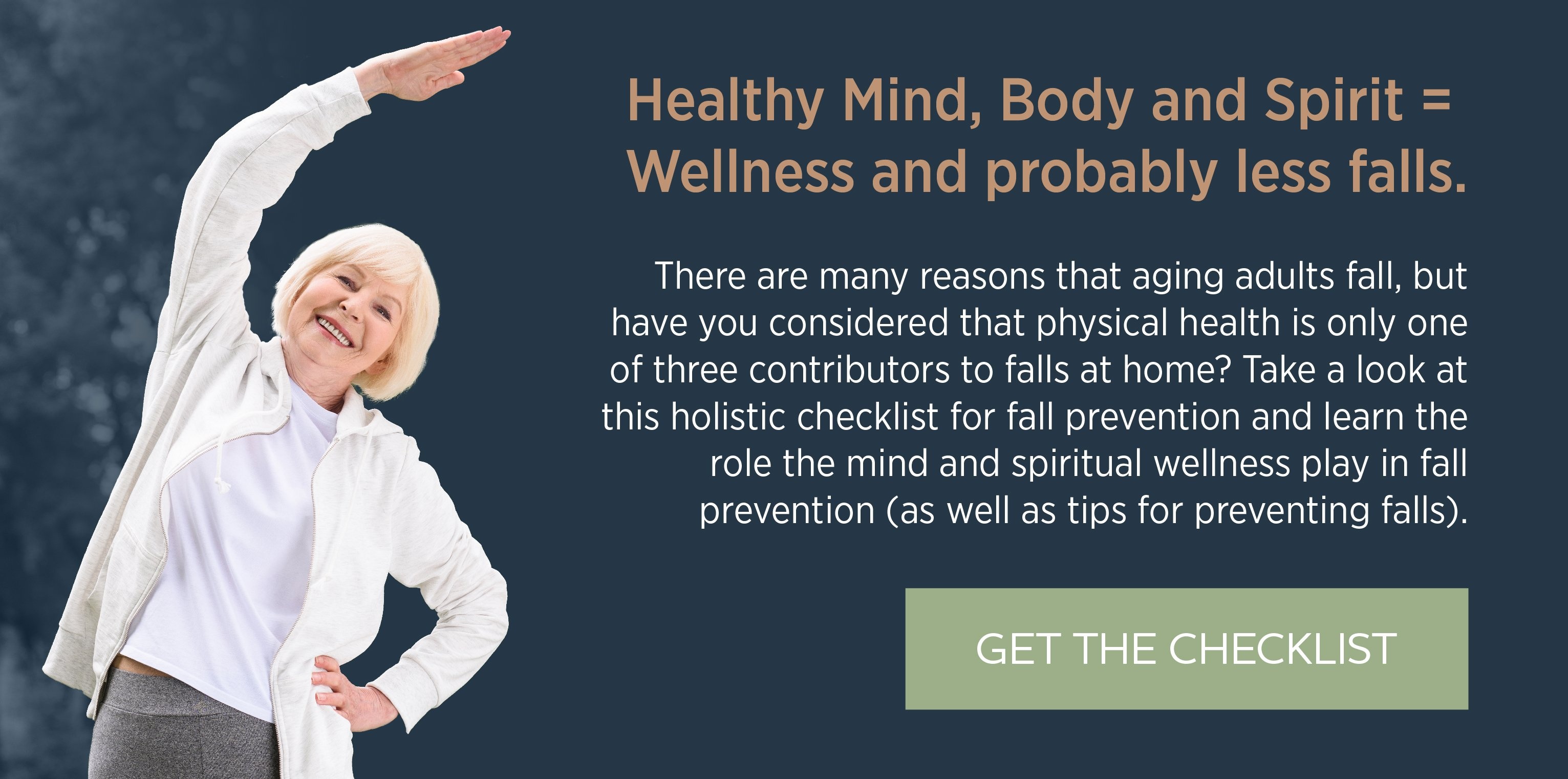 A Holistic Approach to Fall Prevention