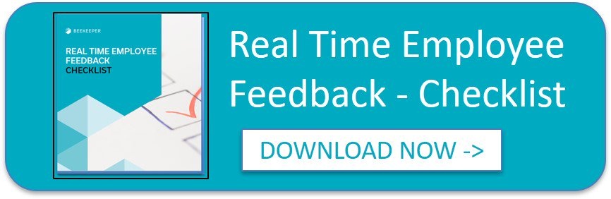 Beekeeper's Real-Time Employee Feedback Checklist