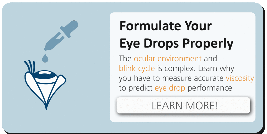 Formulate your eye drops properly