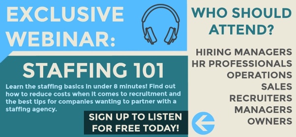 sign up to listen to the exclusive webinar, staffing basics, on demand webinar hosted by tpi staffing, for hiring managers, recruiters, listen for free today