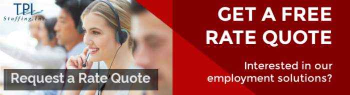 Request a Free Rate Quote TPI Staffing