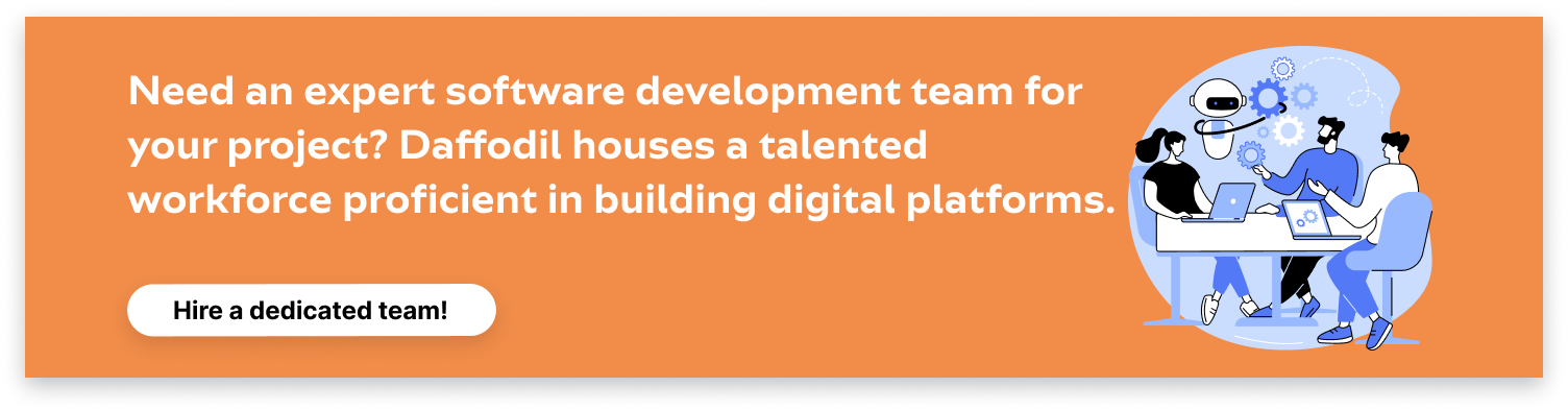 Hire a dedicated team!