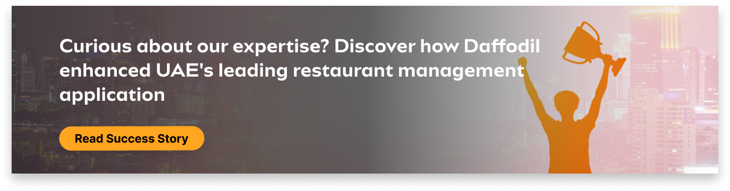 Enhancing UAE's Leading Restaurant Management Application 