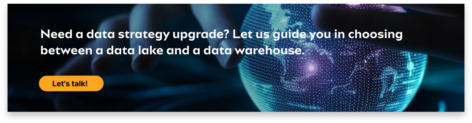 Data lake vs data warehouse