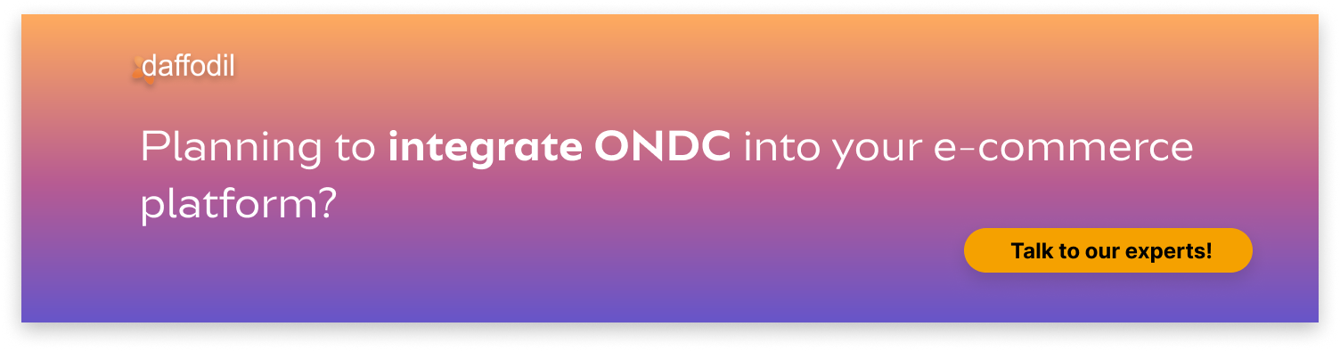 ONDC Integration