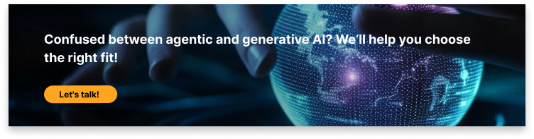 Agentic AI vs Generative AI