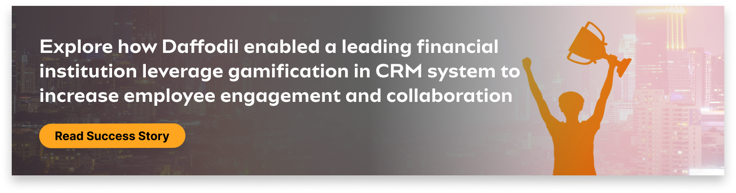 Gamification in CRM System