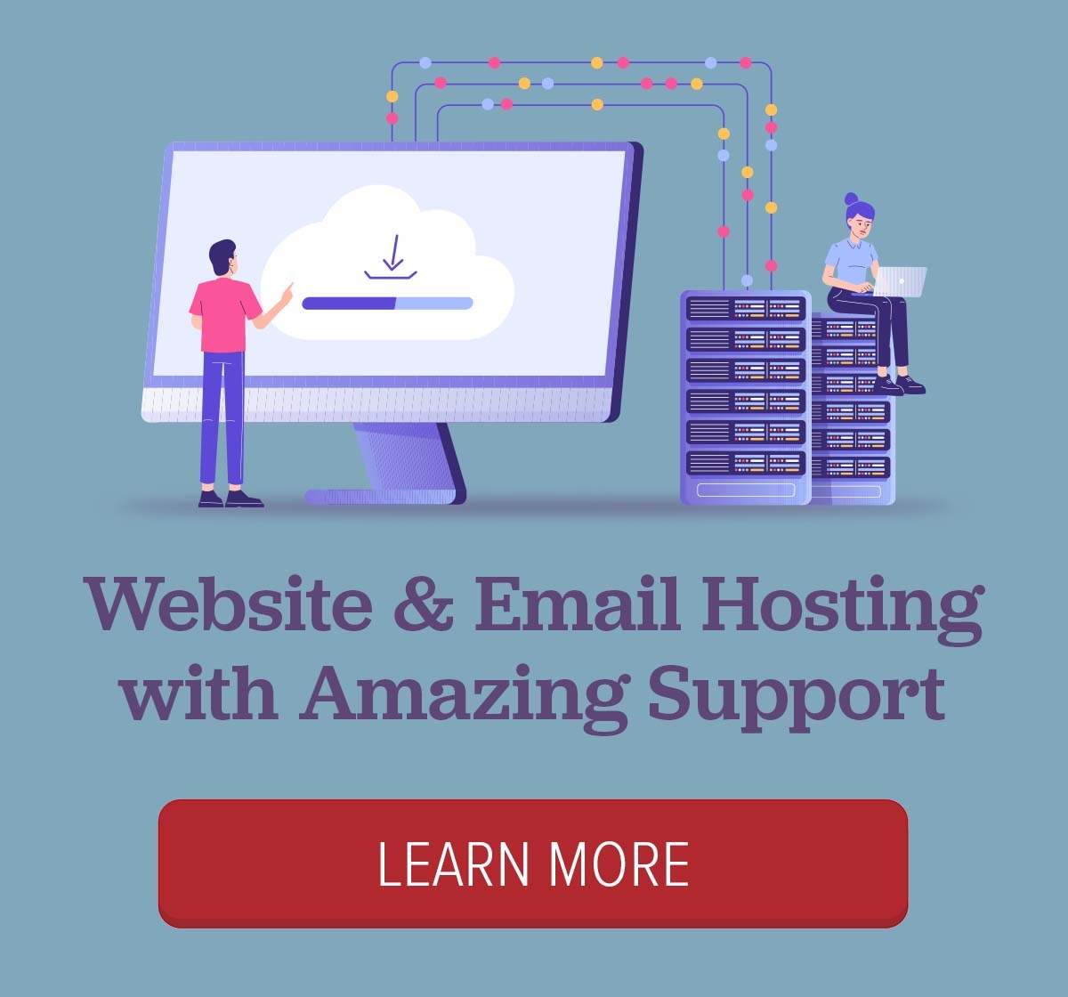 Website and email hosting.