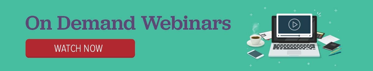 Watch free on demand webinars.