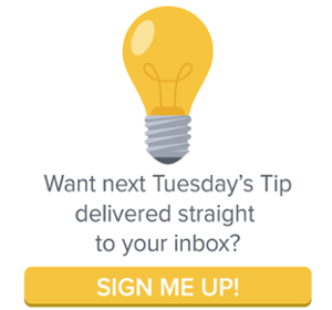 Get a Weekly Tuesday Tidbit