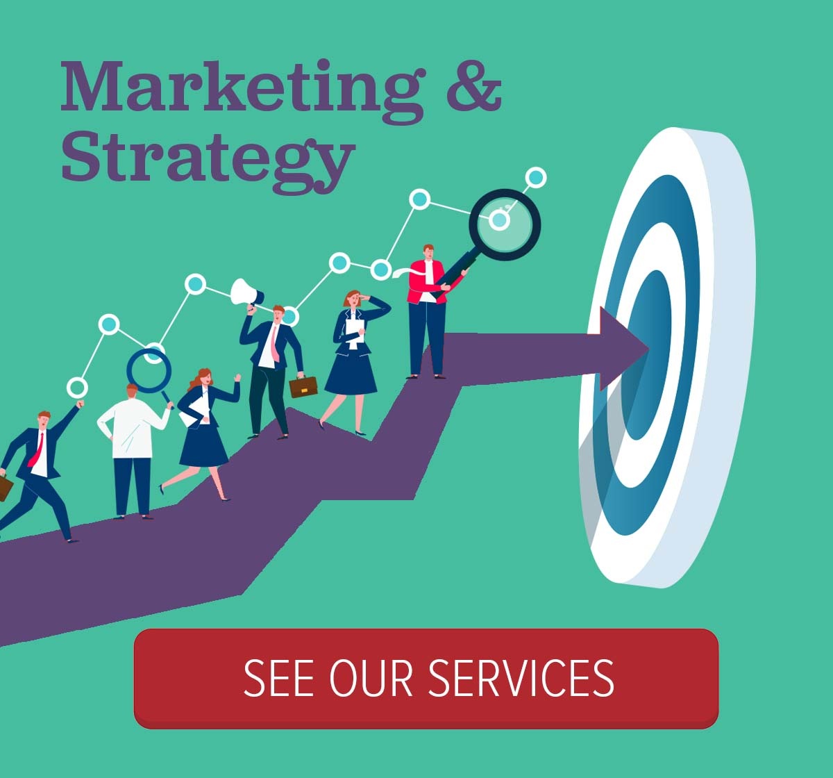 Marketing strategy services.