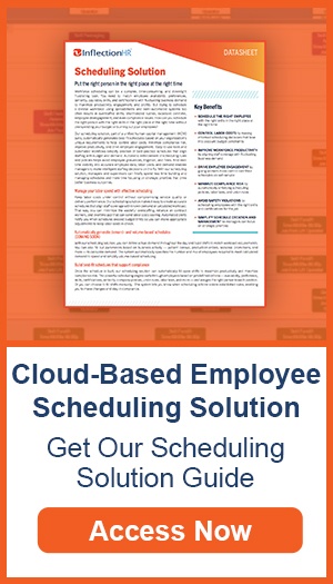 Employee Scheduling Solution CTA Vertical