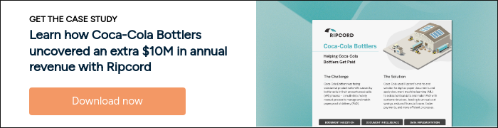 GET THE CASE STUDY Learn how Coca-Cola Bottlers uncovered an extra $10M in annual revenue with Ripcord  